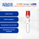 Tubo Ativador de Coagulo 9,0ml 16X100 com 100un - Medix