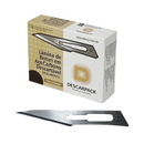 Lâmina de Bisturi Descartável Aço Carbono 100un - Descarpack