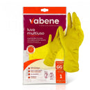 Luva de Limpeza Látex Multiuso Amarela Tamanho GG 1 Par - Vabene