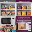 Saco Plástico Freezer Micro-ondas 3L 23x35cm 500un - Vabene