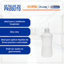 Almotolia Natural Bico Reto Transparente 250ml 4un - Biomedica