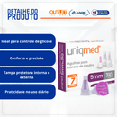 Agulha Descartável Para Caneta de Insulina 5x0,25mm 31G 7un - Uniqmed