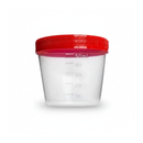 Coletor Estéril Sem Pá Tampa Vermelha 50ml - Firstlab