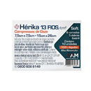 Compressa de Gaze Estéril 13 Fios 7,5x7,5cm 10un - Amed Herika
