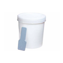 Coletor Opaco Tampa Branca Com Pá 80ml 100un - Firstlab