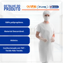 Avental Descartável Branco Sem Manga 20G 10un - Anadona