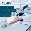 Caixa Porta Lâminas Microscopia 50 Espaços - Tera Medical