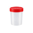 Coletor 80ml Tampa Vermelha S/PA 100un Granel Estéril - Saraplast