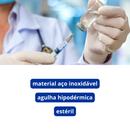 Agulha Hipodérmica Descartável  100un - Wiltex