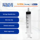 Seringa Descartável 5ml Luer Slip 500un - SR