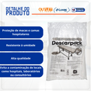Lençol Descartável Com Elástico 90cm x 2m 10un - Descarpack