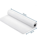 Lençol De Papel 100% Celulose 70cm x 50m 6 Rolos - Nobre