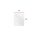 Saco Com Fecho Zip Lock Hermético N05 10x14,3cm 100un - Talge