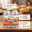 Assadeira De Alumínio Forma Para Empada 100ml 100un - Vabene