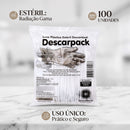 Luva Plástica Estéril 100un - Descarpack