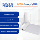Lençol De Papel 100% Celulose 50cm x 50m 6 rolos - Nobre