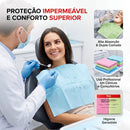 Babador Odontológico 33cm x 45cm Descartável Colorido 100un - Medix