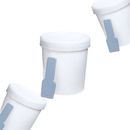 Coletor Opaco Tampa Branca Com Pá 80ml 100un - Firstlab
