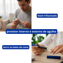 Agulha Descartável Para Caneta de Insulina 6x0,25mm 31G 100un - Uniqmed