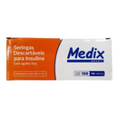 Seringa de Insulina 1ml Com Agulha 8x0,30mm 1un - Medix