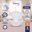 Fralda Geriátrica 5 Camadas Antivazamento Ultra - Hospifral