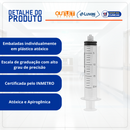 Seringa 20ml Bico Luer Lock 50un - Descarpack