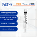Seringa 5ml Bico Luer Lock 500un - SR