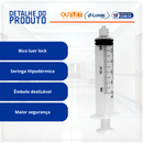 Seringa 10ml Luer Lock 250un - SR