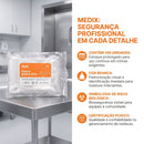 Saco de Lixo Infectante Branco 100L 100un - Medix