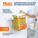Suporte Coletor Perfuro Cortante 7L - Medix