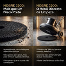 Disco de Limpeza 350mm Preto Para Enceradeira - Nobre