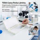 Caixa Porta Lâminas Microscopia 50 Espaços - Tera Medical