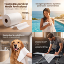 Toalha Descartável 45cmx80m 100un - Medix