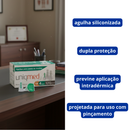 Agulha Descartável Para Caneta de Insulina 4x23mm 32G 100un - Uniqmed