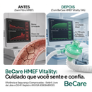 Filtro Respiratório HMEF Ventilação Mecânica 24h - Be Care