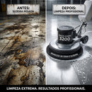 Disco de Limpeza 350mm Preto Para Enceradeira - Nobre