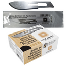 Lâmina de Bisturi Descartável Aço Carbono 100un - Descarpack