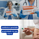 Agulha Descartável Para Caneta de Insulina 6x0,25mm 31G 100un - Uniqmed