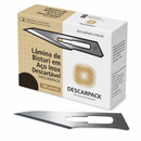 Lâmina de Bisturi Descartável Aço Inox 100un - Descarpack