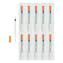 Seringa Descartável de Insulina 1ml Com Agulha Fixa 8x0,30mm 30G 100un - Venper