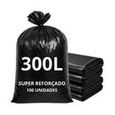 Saco De Lixo Preto Super Reforçado 300L 100un - Dr. Luvas