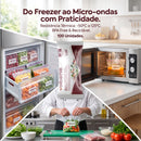 Saco Plástico Freezer Micro-Ondas 2L 18x35cm 100un - Vabene