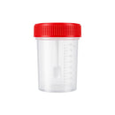 Coletor 80ml Tampa Vermelha C/PA 100un Granel Estéril - Saraplast