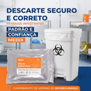Saco de Lixo Infectante Branco 30L 100un - Medix