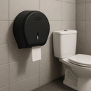 Dispenser Para Papel Higiênico Rolão New Classic Preto - Nobre