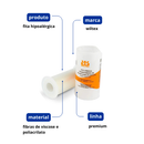 Fita Adesiva Médica Hipoalérgica Transparente 10cm x 4,5m - Wiltex