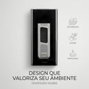 Dispenser Sabão E Álcool Com Reservatório Preto Street 800ml - Nobre