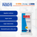 Algodão Em Quadrados Hidrófilo 70un - Farol