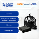 Saco de Lixo Preto 20 Litros 100un - Dr Luvas