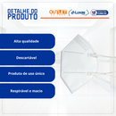 Máscara de Proteção PFF2 N95 Branca 01un - Descarpack